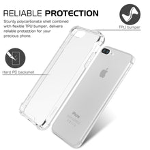 Load image into Gallery viewer, Shockproof Silicone Phone Case For iPhone 11 7 8 6 6S Plus X XR XS 12 Pro Max SE 2020 5 S Case Transparent Protection Back Cover
