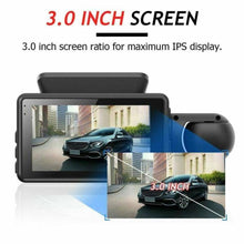 Load image into Gallery viewer, 2022 Dashcam Dual Camera HD inside Front Rear Camera 2 Lens Recorder Car DVR Recorders Dash Cam Auto Wide Angle Night Vision
