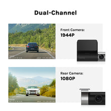 Load image into Gallery viewer, 70mai Dash Cam Pro Plus A500S 1944P ADAS GPS Camera 70mai A500S Car DVR 24H Parking Support Rear Interior Cam 140FOV Recorder
