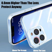 Load image into Gallery viewer, Clear Phone Case For iPhone 12 13 Pro Max Mini Case Silicone Soft Cover For iPhone 11 14 Pro XS Max XR X 8 7 6s Plus Back Cover
