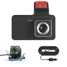 Load image into Gallery viewer, 4.0In Dash Cam Car DVR 24H HD 1080P Dash Camera Dual Lens Video Recorder 1080P Black Box Cycle Dashcam Mirror Driving Recorder
